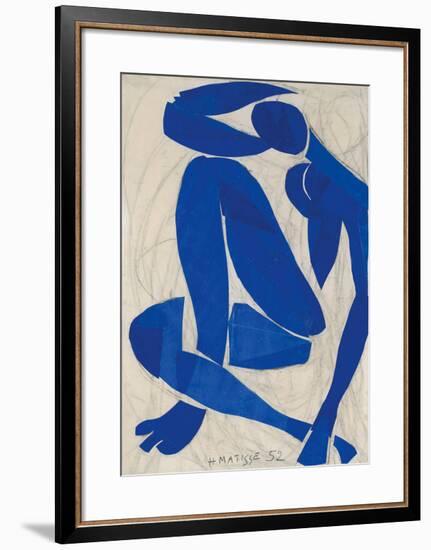 Nu Bleu IV-Henri Matisse-Framed Art Print