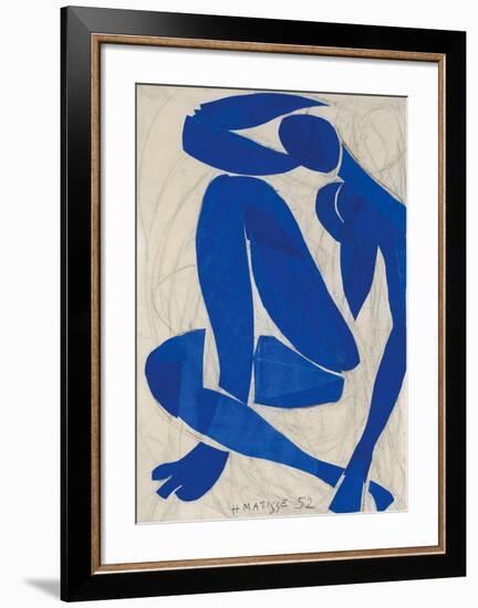 Nu Bleu IV-Henri Matisse-Framed Art Print