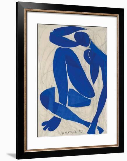 Nu Bleu IV-Henri Matisse-Framed Art Print