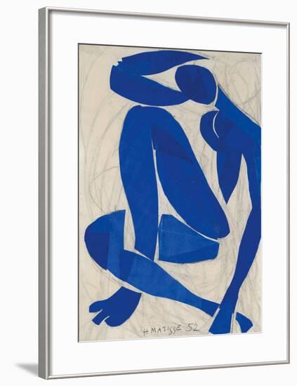 Nu Bleu IV-Henri Matisse-Framed Art Print