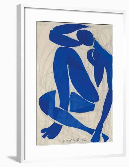 Nu Bleu IV-Henri Matisse-Framed Art Print