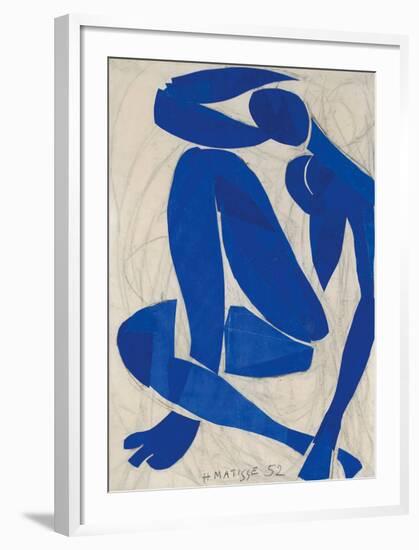 Nu Bleu IV-Henri Matisse-Framed Art Print