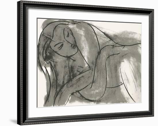 Nu, c.1941-Henri Matisse-Framed Serigraph