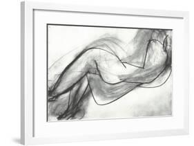 Nu Couche de Dos, c.1944-Henri Matisse-Framed Serigraph