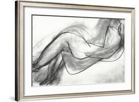 Nu Couche de Dos, c.1944-Henri Matisse-Framed Serigraph
