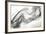 Nu Couche de Dos, c.1944-Henri Matisse-Framed Serigraph