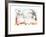 Nu Couche l'oiseau-Pablo Picasso-Framed Collectable Print