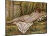 Nu couché, vu de dos ou Le repos après le bain-Pierre-Auguste Renoir-Mounted Giclee Print