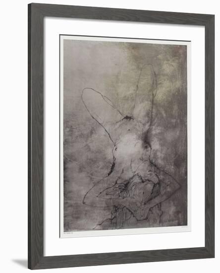 Nu couché-Jean Jansem-Framed Art Print