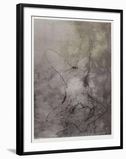 Nu couché-Jean Jansem-Framed Art Print