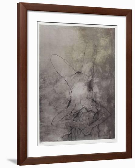 Nu couché-Jean Jansem-Framed Art Print