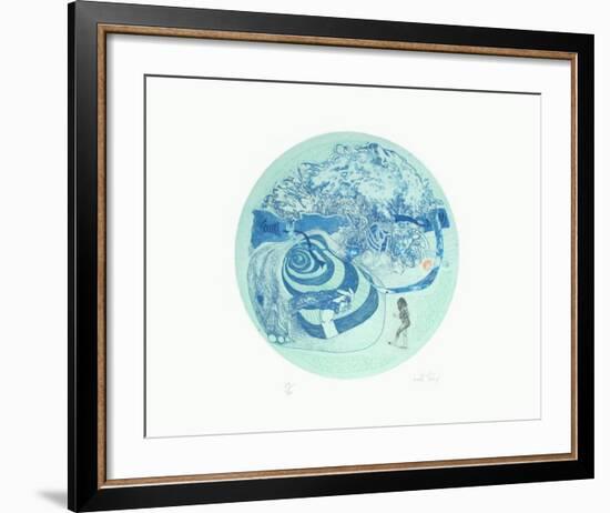 Nu dans un paysage-Gérard Lecomte-Framed Limited Edition