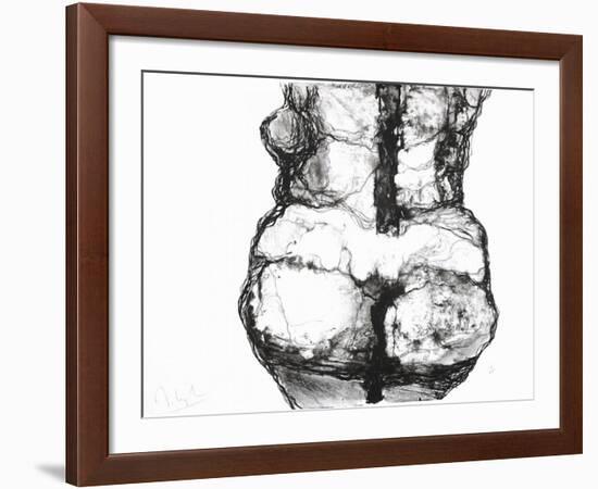 Nu de dos 1-Maurice Legendre-Framed Limited Edition