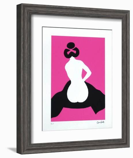 Nu De Dos II-Jean Coulot-Framed Limited Edition