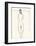 Nu de Femme-Amedeo Modigliani-Framed Serigraph