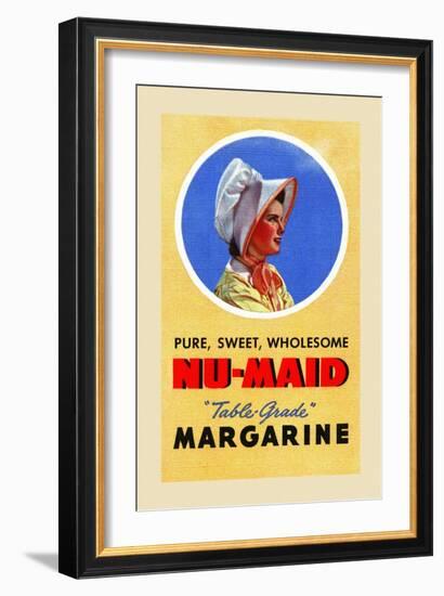Nu-Maid Margarine-Curt Teich & Company-Framed Art Print