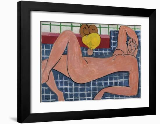 Nu Rose, 1935-Henri Matisse-Framed Art Print