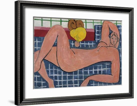 Nu Rose, 1935-Henri Matisse-Framed Art Print