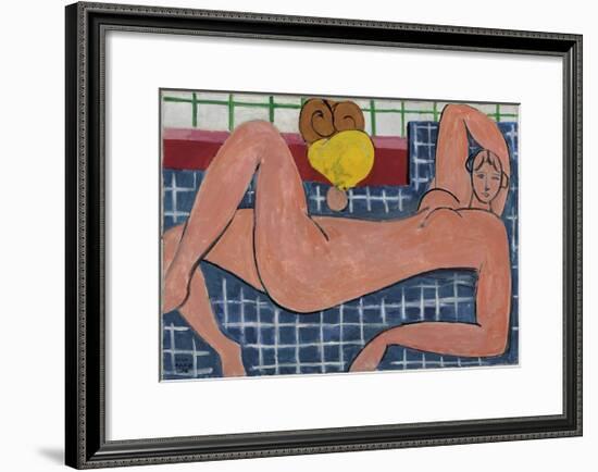 Nu Rose, 1935-Henri Matisse-Framed Art Print