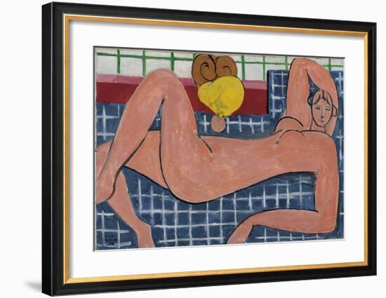 Nu Rose, 1935-Henri Matisse-Framed Art Print