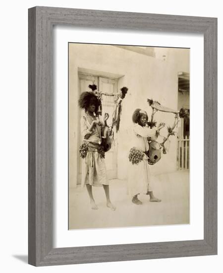 Nubian Musicians-G. Lekegian-Framed Giclee Print