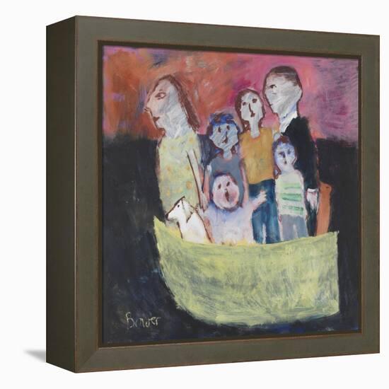 Nuclear Family; 2011-Susan Bower-Framed Premier Image Canvas