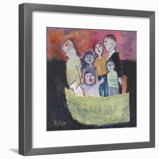 Nuclear Family; 2011-Susan Bower-Framed Giclee Print