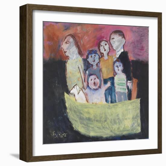 Nuclear Family; 2011-Susan Bower-Framed Giclee Print