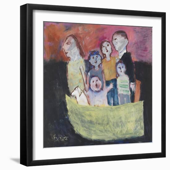 Nuclear Family; 2011-Susan Bower-Framed Giclee Print