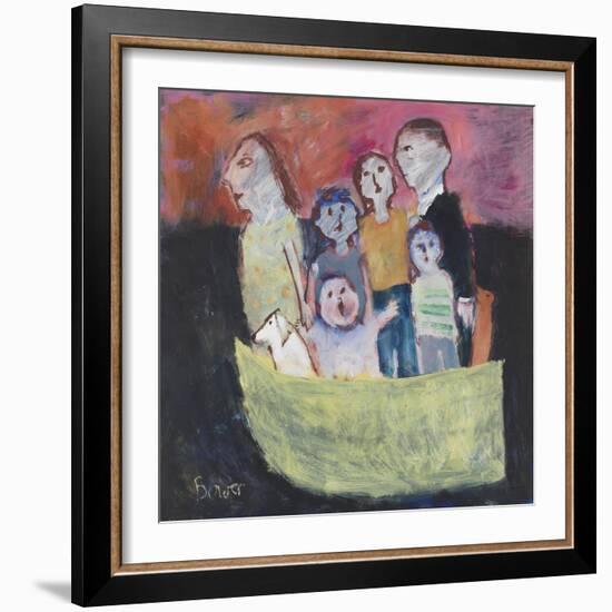 Nuclear Family; 2011-Susan Bower-Framed Giclee Print