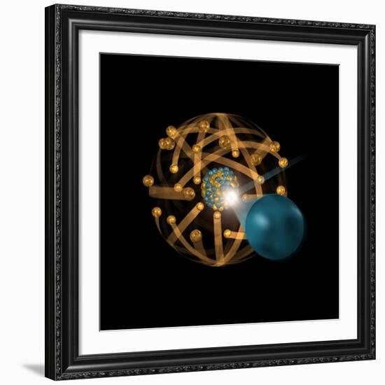 Nuclear Fission, Artwork-Crown-Framed Photographic Print