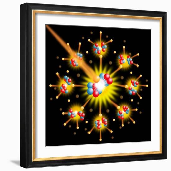 Nuclear Fission-David Nicholls-Framed Premium Photographic Print