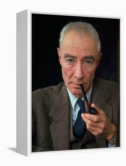 Nuclear Physicist Dr. J. Robert Oppenheimer-Alfred Eisenstaedt-Framed Premier Image Canvas