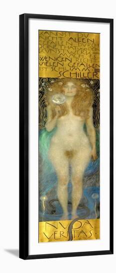 Nuda Veritas, 1899-Gustav Klimt-Framed Giclee Print