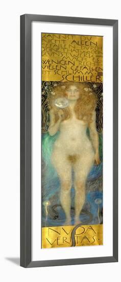 Nuda Veritas, 1899-Gustav Klimt-Framed Giclee Print