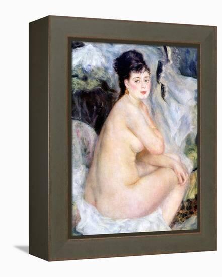 Nude, 1876-Pierre-Auguste Renoir-Framed Premier Image Canvas