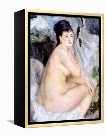 Nude, 1876-Pierre-Auguste Renoir-Framed Premier Image Canvas