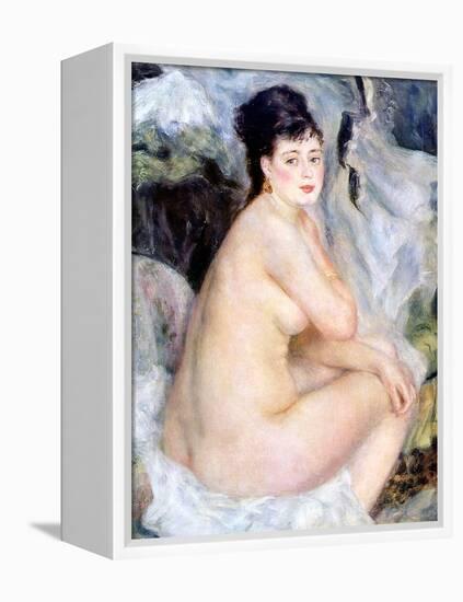 Nude, 1876-Pierre-Auguste Renoir-Framed Premier Image Canvas