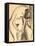Nude, 1909 (Charcoal & Charcoal Wash on Paper)-Ernst Ludwig Kirchner-Framed Premier Image Canvas