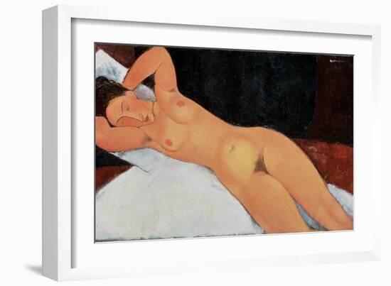 Nude, 1917-Amedeo Modigliani-Framed Giclee Print