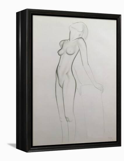 Nude, 1927-Eric Gill-Framed Premier Image Canvas
