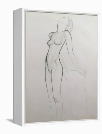 Nude, 1927-Eric Gill-Framed Premier Image Canvas