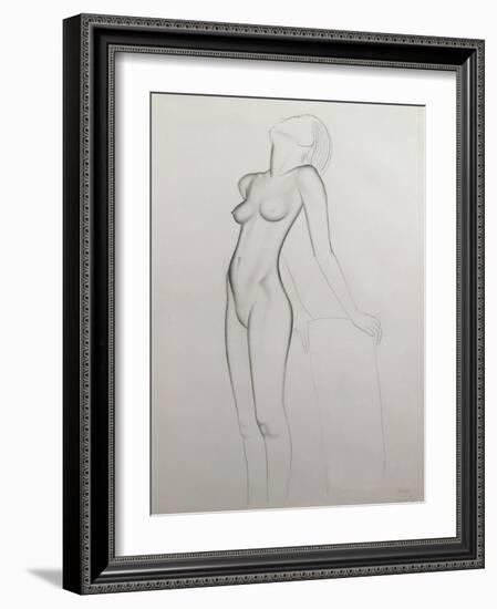 Nude, 1927-Eric Gill-Framed Giclee Print