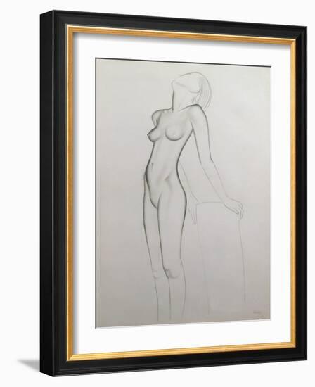 Nude, 1927-Eric Gill-Framed Giclee Print