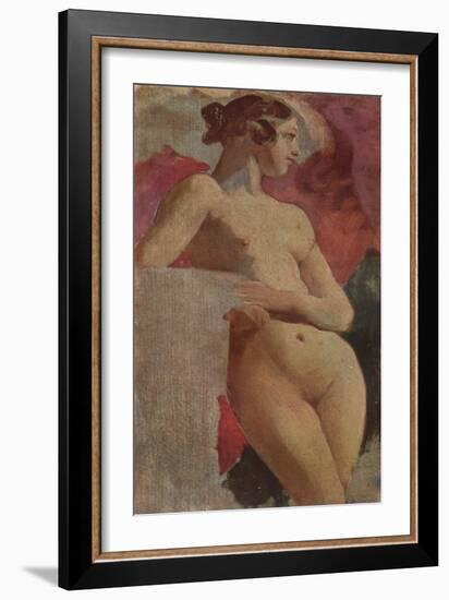 'Nude', 19th Century (1934)-William Etty-Framed Giclee Print