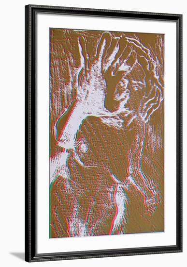 Nude 2-Lloyd Fertig-Framed Serigraph