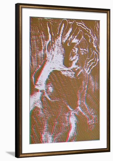 Nude 2-Lloyd Fertig-Framed Serigraph