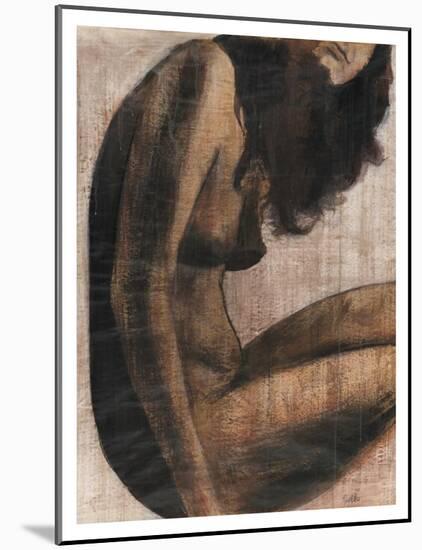 Nude 3-Dario Moschetta-Mounted Art Print