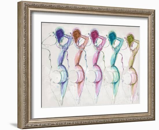 Nude 4B-Jodi Pedri-Framed Art Print