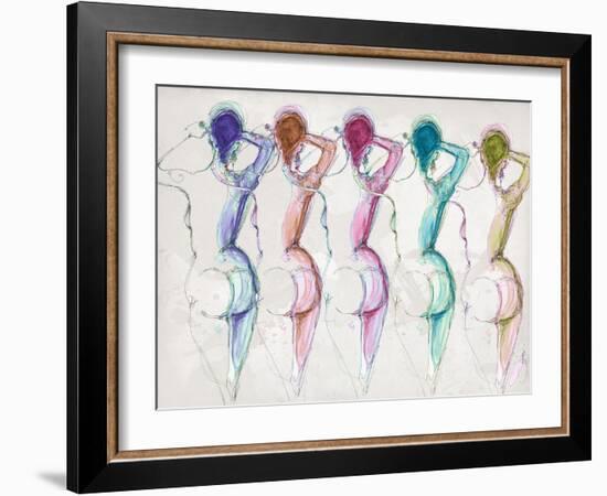 Nude 4B-Jodi Pedri-Framed Art Print